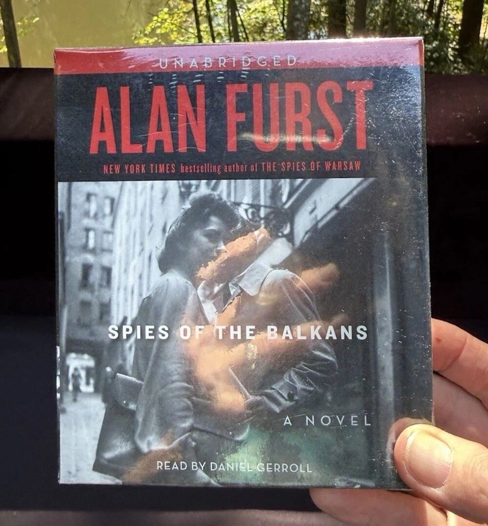 Spies Of The Balkans By Alan Furst (CD) 8 Disc Espionage Thriller New! Sealed B2